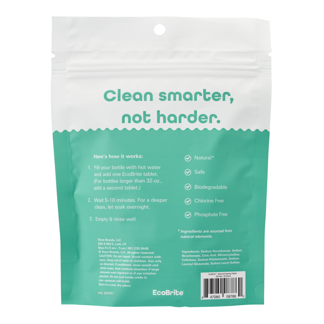 Bottle Cleaning Tablets EcoBrite